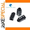 Black 3.5mm Audio Jack Connectors Set