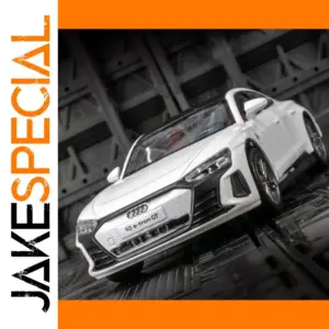 White RS e-tron GT 1:36 Scale Diecast Model