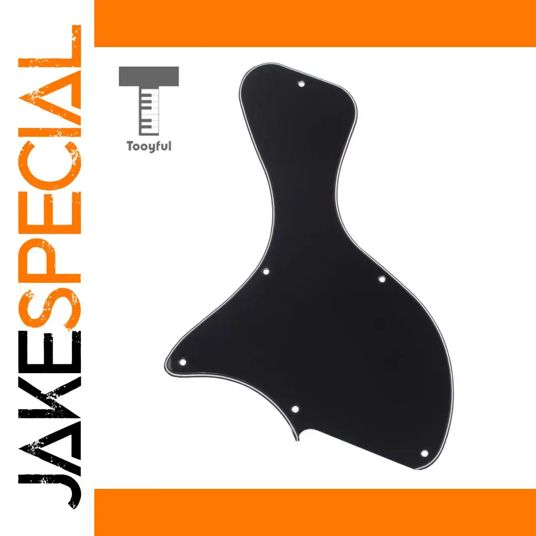Black Pickguard for Electric Guitars 1 Black Pickguard for Electric Guitars