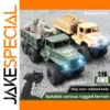 1/16 Scale Military RC Truck for Outdoors