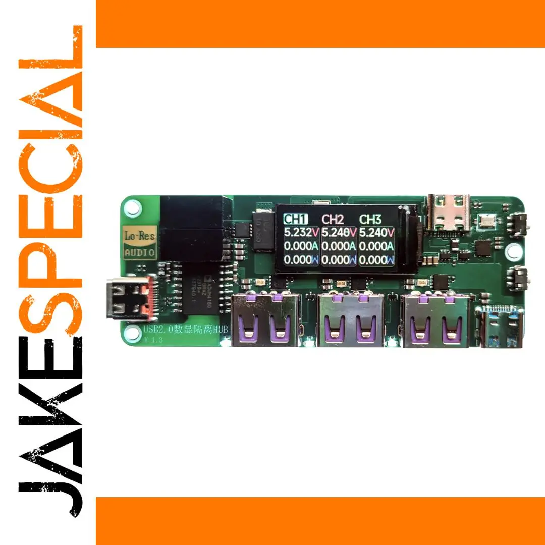 Digital Display USB 2.0 Isolator with Power Monitoring 1 Digital Display USB 2.0 Isolator with Power Monitoring