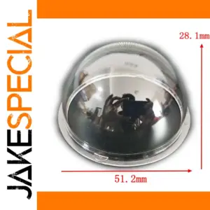 2-Inch Clear Acrylic CCTV Dome Cover