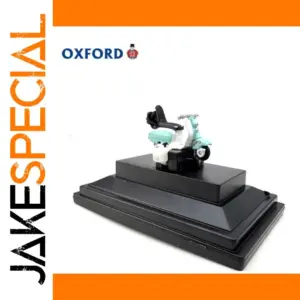 Diecast Mint Green Scooter Model 1:76 Scale