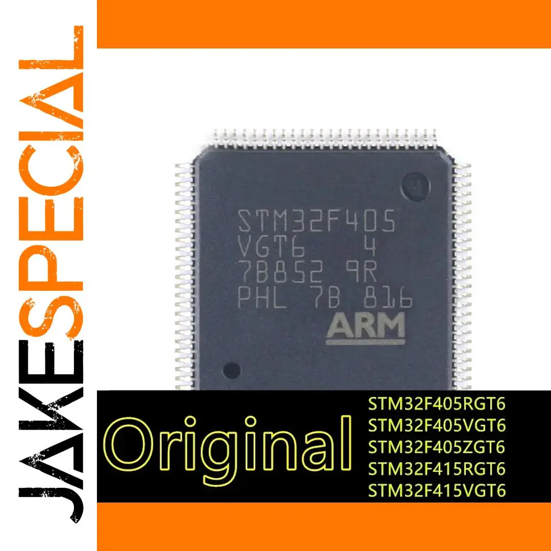 STM32F405RGT6 Microcontroller in LQFP64 Package 1 STM32F405RGT6 Microcontroller in LQFP64 Package
