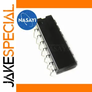 Black DIP-14 IC Chip Set for Electronics Projects