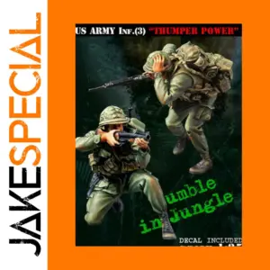 WWII American Infantry 1:35 Resin Kit