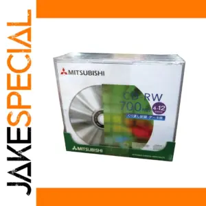 Set of 5 700MB CD-RW Discs 4X-12X Rewritable