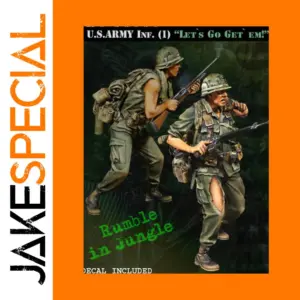 WWII US Infantry Diorama Kit 1:35 Scale