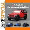 1:36 Scale Diecast Jeep Wrangler Rubicon