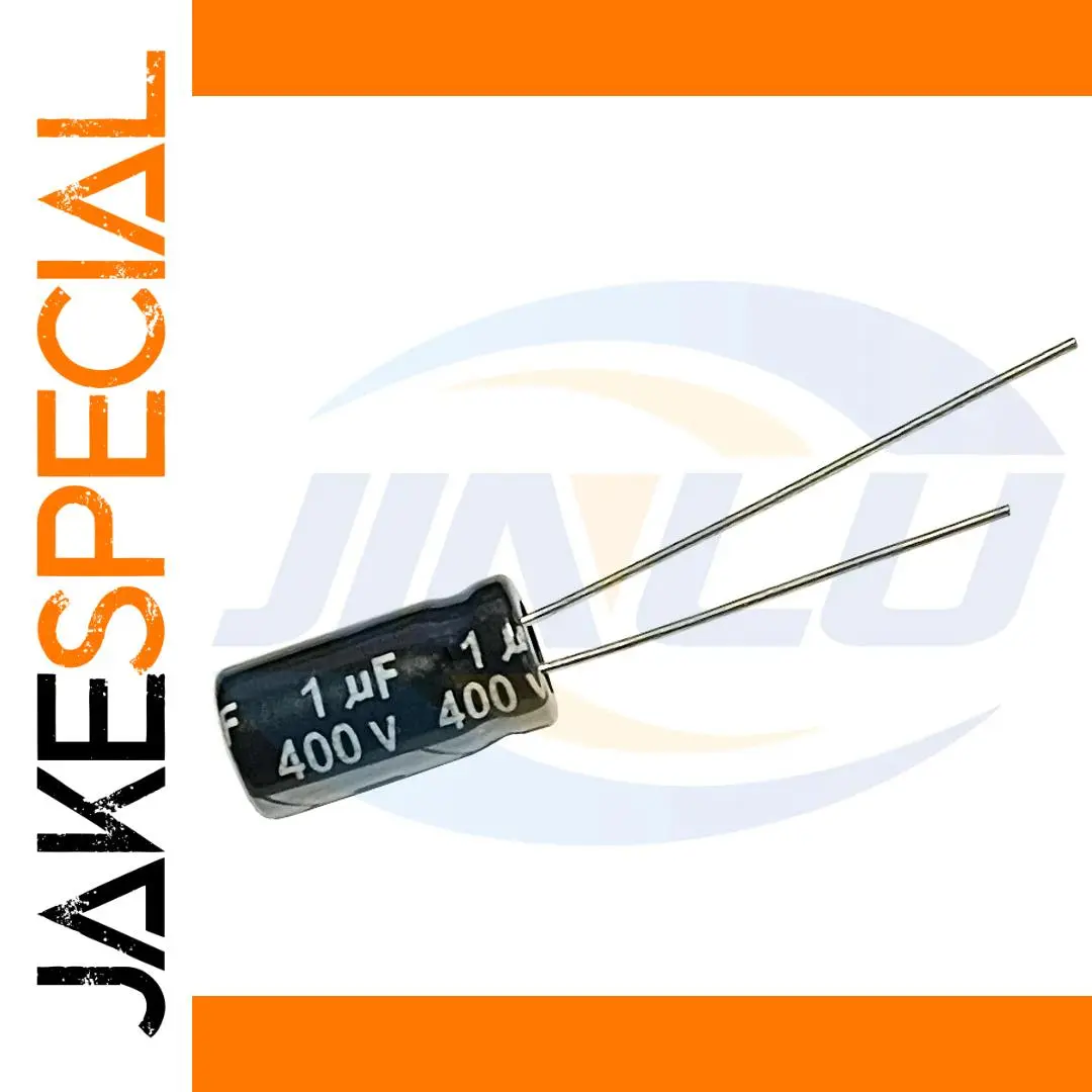 400V 1µF Aluminum Electrolytic Capacitors Set 1 400V 1µF Aluminum Electrolytic Capacitors Set