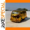 Gold VW T1 Van Diecast Model 1:64 Scale