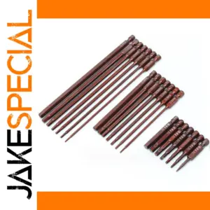 Professional Hex Screwdriver Bit Set (Sizes H3-H10)