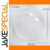 Clear 3.5-Inch CCTV Dome Cover for Hikvision & Dahua
