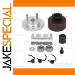 RC Clutch Gear Flywheel Assembly 14T/16T for 1/8 Nitro Cars