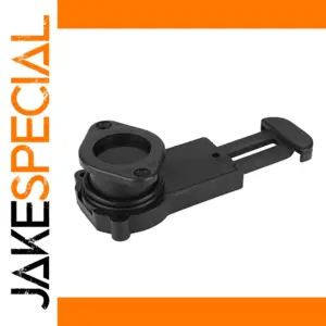 Black PVC Pull-Out Drain Valve for Marine Watercraft