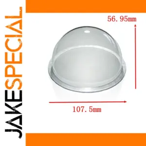 Clear Protective Dome Cover for CCTV Cameras