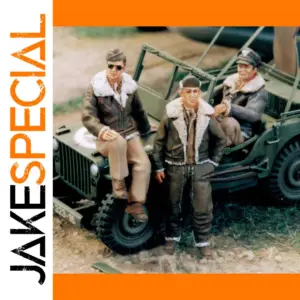 WWII US Army Pilot Resin Kit for Dioramas