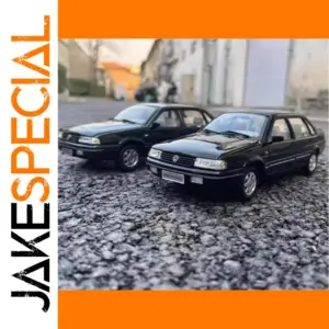 Black 1:18 Shanghai VW Santana 2000 Model