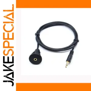 1m Gold-Plated AUX Audio Extension Cable