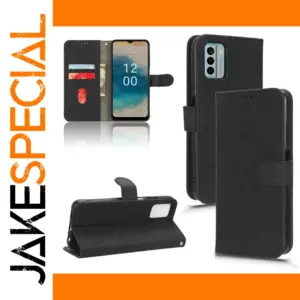 Nokia G22 Leather Flip Case with Card Slots