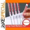 Long Head Markers Pen for Precise Marking