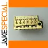CNC Machined Brass Guitar Tremolo Bridge