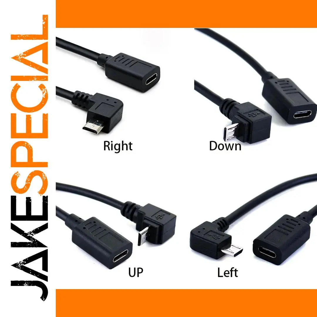 90-Degree USB Adapter Set for Devices 1 90-Degree USB Adapter Set for Devices