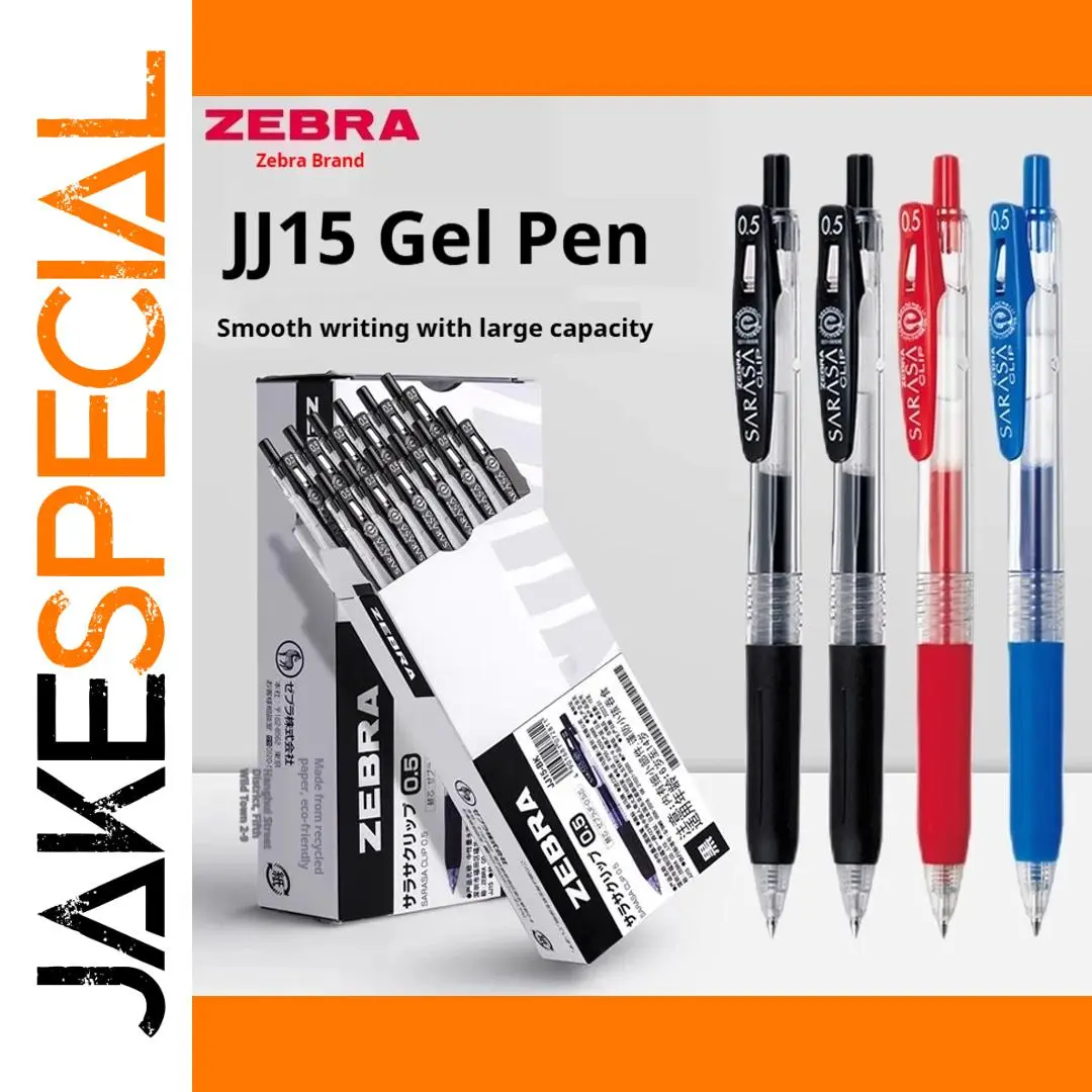 Zebra JJ15 Vibrant Color Gel Pen Set 1 Zebra JJ15 Vibrant Color Gel Pen Set