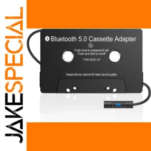 Vintage Style Bluetooth 5.0 Cassette Adapter