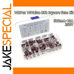 Electronic Fuse Assortment Kit with 250V Ratings