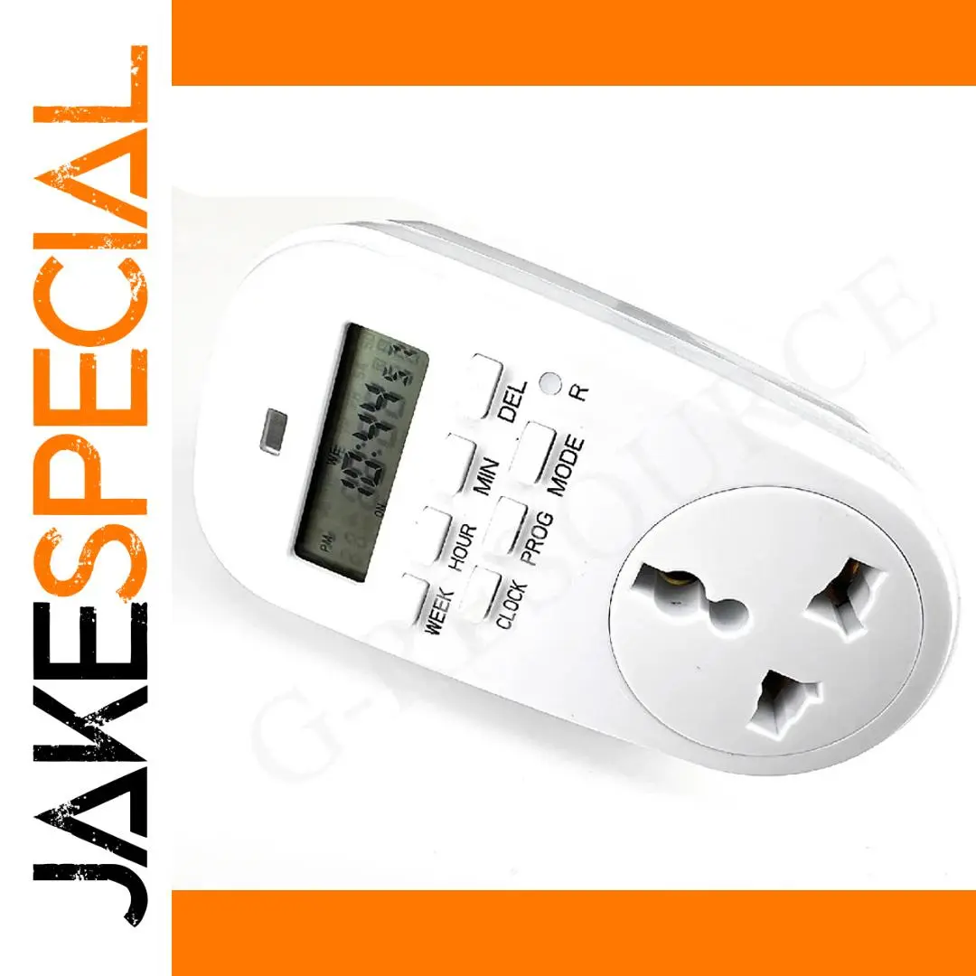 Smart Digital Timer Socket with EU Plug 1 Smart Digital Timer Socket with EU Plug