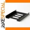 Black Metal SSD/HDD Mounting Bracket for PC