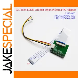 LVDS Adapter Plate for 10.1-inch LCDs