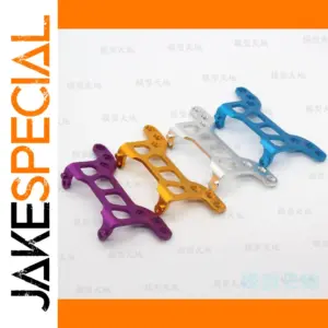 1/10 RC Aluminum Rear Post Plate in Vibrant Colors