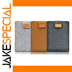Sleek Felt Laptop Sleeve for 11-15 Inch Devices