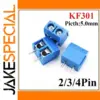 Blue PCB Terminal Blocks Set — 2P/3P/4P