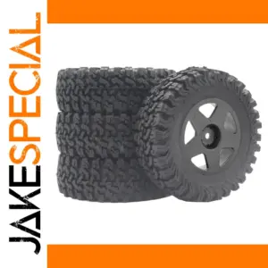1.9-Inch RC Crawler Tire Set for 1/10 Scale Vehicles