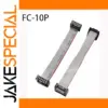 30cm Gray Flat Ribbon Data Cable for JTAG and AVR
