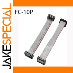 30cm Gray Flat Ribbon Data Cable for JTAG and AVR