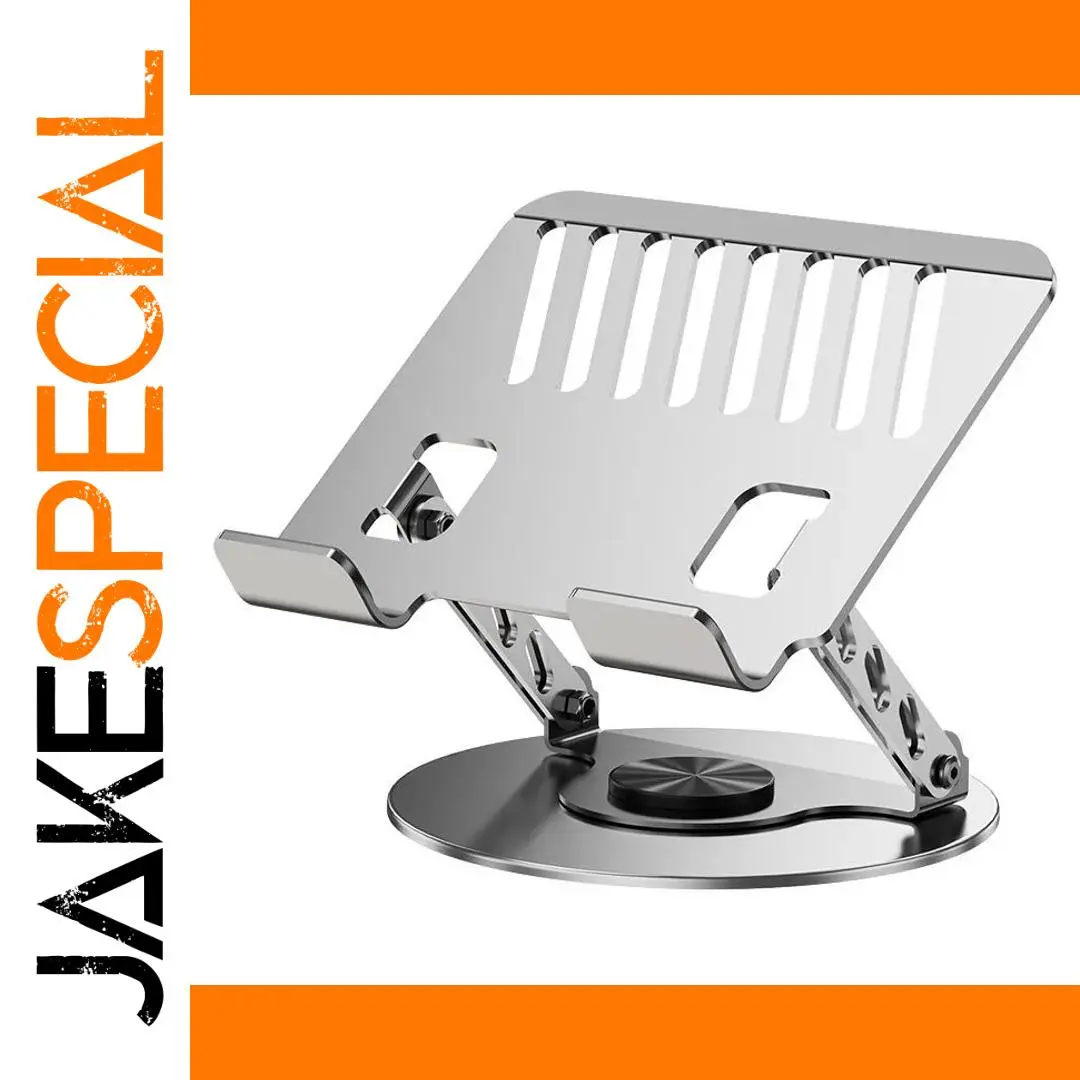 360° Adjustable Metal Laptop and Tablet Stand 1 360° Adjustable Metal Laptop and Tablet Stand