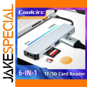 Coolcirc 6-in-1 USB C Multiport Adapter