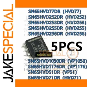 Set of 5 Versatile Transceiver Modules for Industrial Use