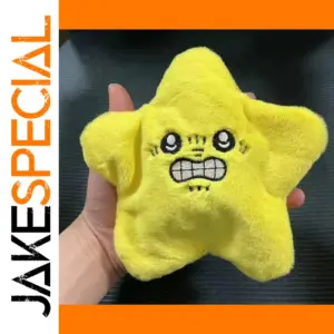 Vibrant 22cm Kawaii Star Plush Toy