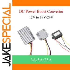 12V to 24V DC Buck Boost Regulator 3A–25A