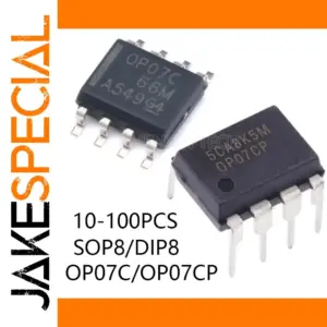 OP07 Precision Voltage Regulator ICs SOP-8 & DIP-8