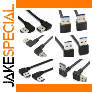 Flexible USB 3.0 Elbow Data Cable 0.3/0.6m