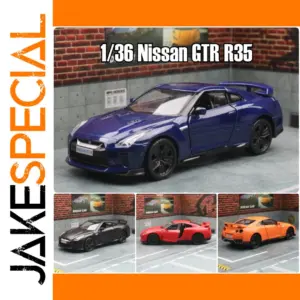 1/36 Nissan GT-R R35 Diecast Model Toy