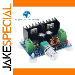 High-Power DC-DC Buck Converter Module 8A 200W