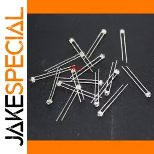 Set of 100 Blue F1.8 LEDs for Projects