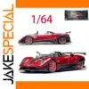 Red Pagani Zonda HP Diecast Model Car 1/64 Scale